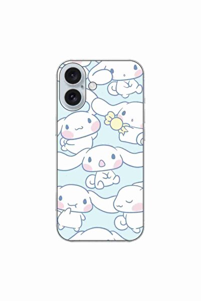 OEM Husa compatibila cu Apple iPhone 16 Silicon Gel Tpu Model Cinnamoroll