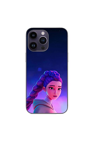 OEM Husa compatibila cu Apple iPhone 15 Pro Max Silicon Gel Tpu Model KPop De...