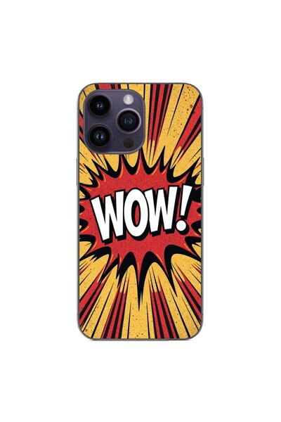 OEM Husa compatibila cu Apple iPhone 15 Pro Max Silicon Gel Tpu Model Comic B...