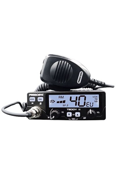 President stație transceiver, model Teddy II ASC VOX, 40 de canale, frecvență...