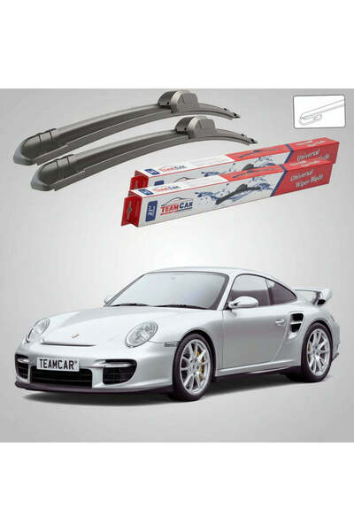TEAMCAR Lamele ștergătoare Porsche 911 GT2 997 2007-2012 |   Set frontal plat...