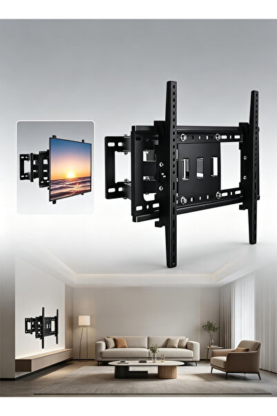 Yoawllty Full Motion TV Wall Mount for 40-80 Inch TVs, Swivel Tilt Extendable...