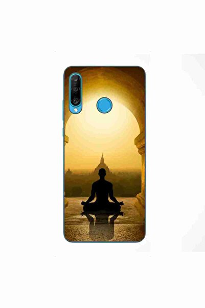OEM Husa compatibila cu Huawei P30 Lite Silicon Gel Tpu Model Meditation