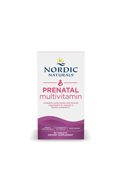 Nordic Naturals Prenatal Multivitamin 60 tablets -
