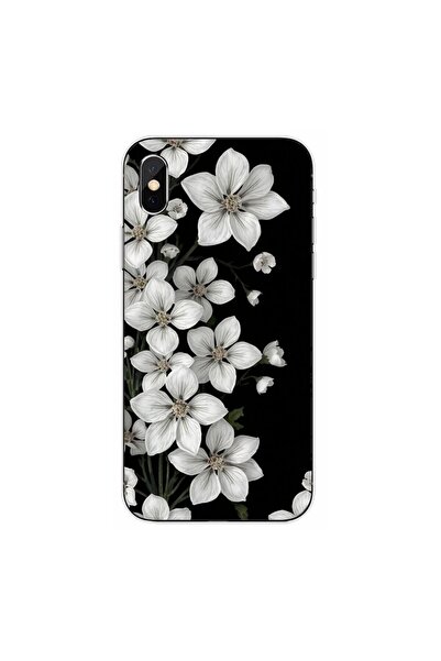 OEM Husa compatibila cu Apple iPhone XS Max Silicon Gel Tpu Model Pure White ...