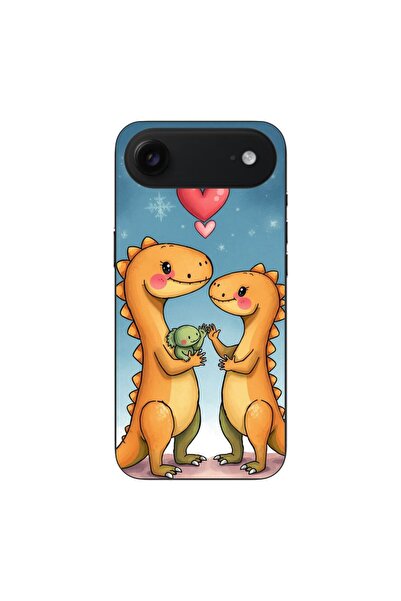 OEM Husa compatibila cu Apple iPhone Air Silicon Gel Tpu Model Dino Cute Family