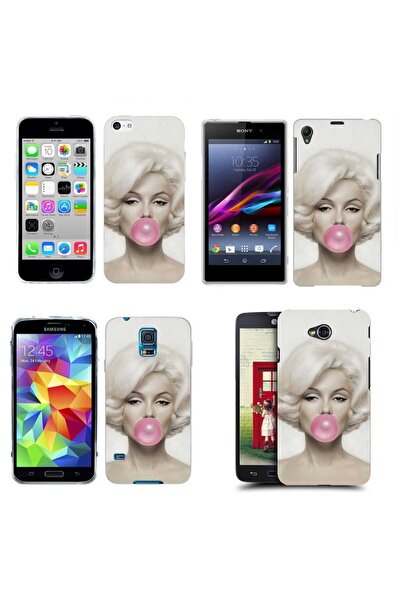 OEM Θήκη συμβατή με Apple iPhone 7 Plus, από σιλικόνη gel TPU, σχέδιο Μαρίλιν...