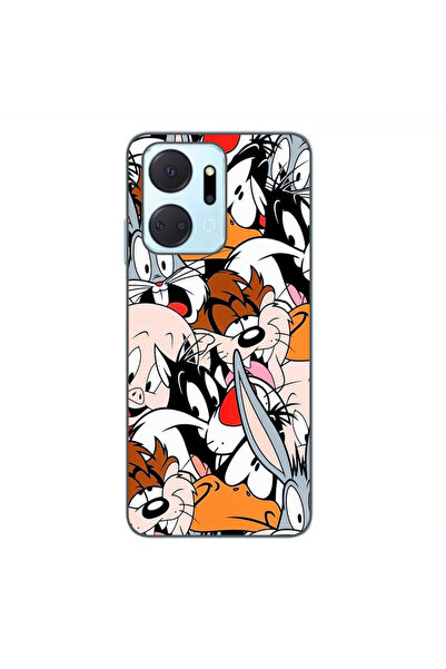 OEM Husa compatibila cu Honor X7a Silicon Gel Tpu Model Looney Tunes