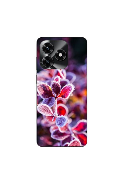 OEM Husa compatibila cu Honor X5c Plus Silicon Gel Tpu Model Flori Inghetate