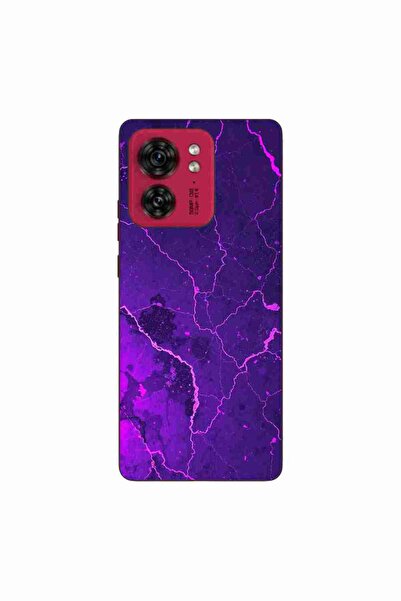 OEM Husa compatibila cu Motorola Edge 40 Silicon Gel Tpu Model Ultraviolet Ma...