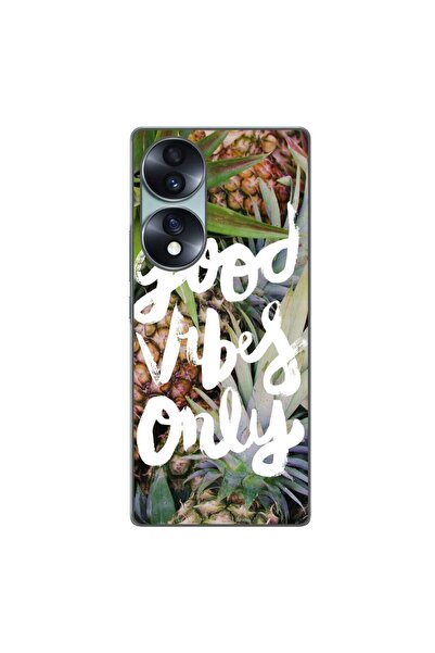OEM Θήκη συμβατή με Honor 70, από σιλικόνη gel TPU, μοντέλο Good Vibes Only