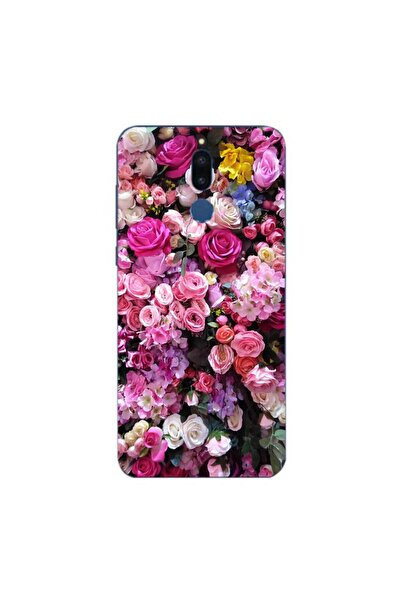 OEM Husa compatibila cu Huawei Mate 10 Lite Silicon Gel Tpu Model Trandafiri Roz