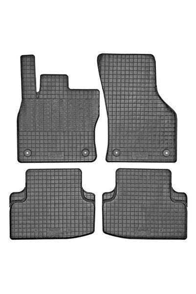 RapidAuto Set covorase auto din cauciuc VW Golf VIII Variant 2020-, Negre