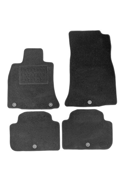 Best Auto Vest Covorase mocheta Kia Stinger 2017-prezent, Negre, set de 4 Buc.