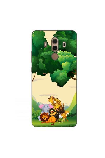 OEM Husa compatibila cu Huawei Mate 10 Pro Silicon Gel Tpu Model Jungla cu An...