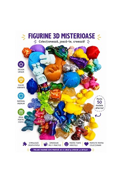 OEM Mysterious 3D Figurines – Set of 200 Collectible Mini Figurines, Diverse ...