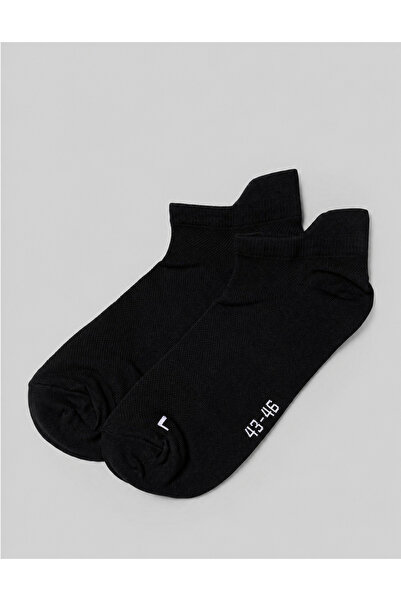 OEM Sport ankle socks, Top Bottom Set of 4 pairs black size 43-46, breathable...