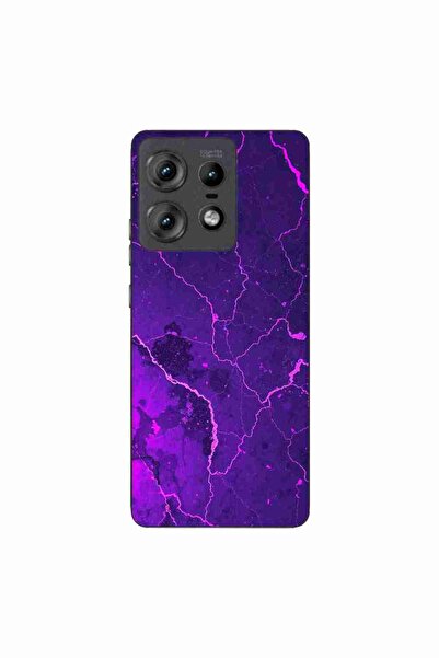 OEM Husa compatibila cu Motorola Edge 50 Pro Silicon Gel Tpu Model Ultraviole...