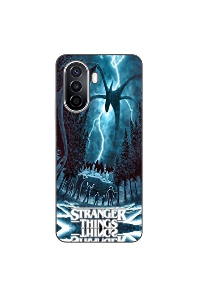 OEM Husa compatibila cu Huawei Nova Y70 Silicon Gel Tpu Model Stranger Things...