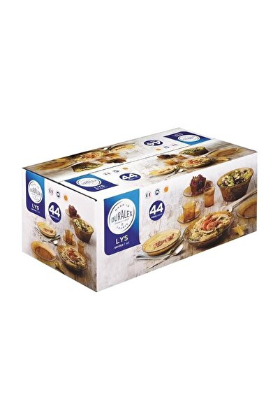 Duralex Vermeil 44 Piece Tableware Set