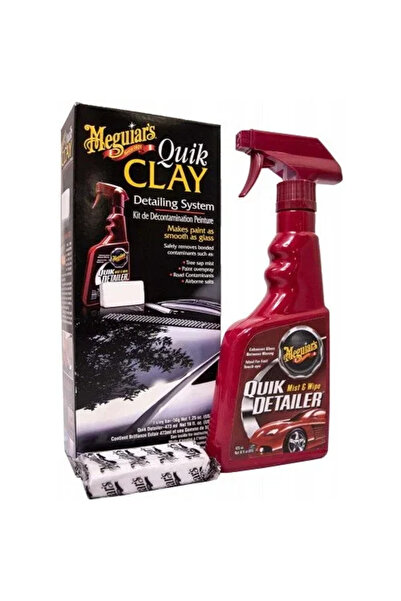 Meguiar's Consumer Meguiar's Quick Clay Starter Kit - Kit Decontaminare Vopsea