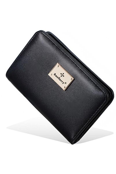 baellerry Women's Medium Bifold Wallet Smooth PU Leather Multi Card Slots Cas...
