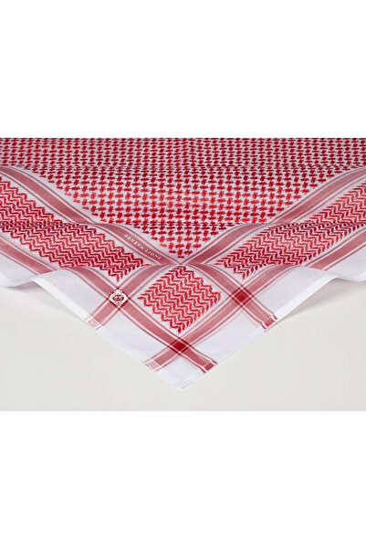 GENEVA LIONS Shemagh Geneva Red Male 100% English Cotton