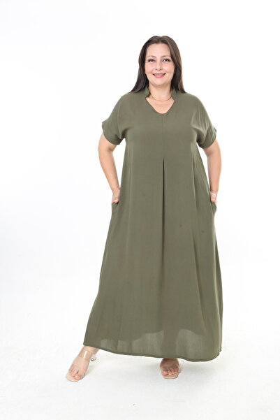 XL Modam Woven viscose plus size dress