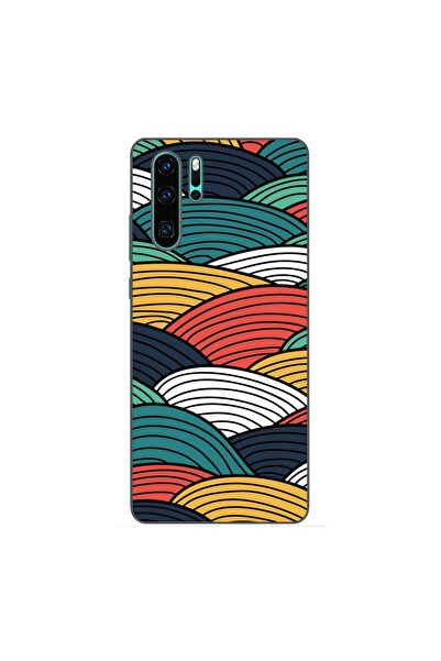 OEM Θήκη συμβατή με Huawei P30 Pro από σιλικόνη gel TPU με αφηρημένο σχέδιο ρ...