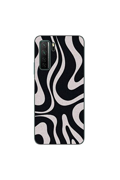 OEM Husa compatibila cu Huawei P40 Lite 5G Silicon Gel Tpu Model Monochrome H...