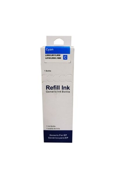 Europrint Epson L800 compatible printer product CISS - Cyan 70ml, cyan, code ...