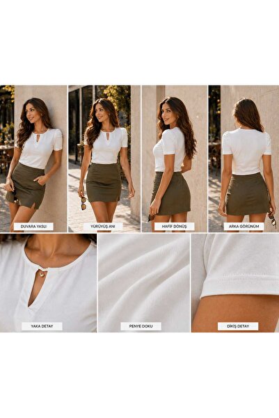 MASİON VESSAİRE Blouse with Placket