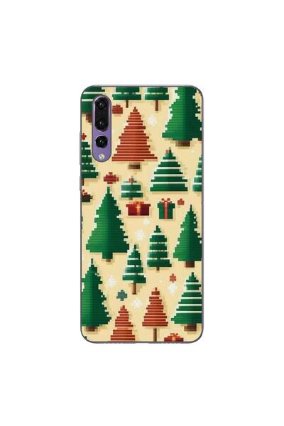 OEM Husa compatibila cu Huawei P20 Pro Silicon Gel Tpu Model Pixel Art Christ...