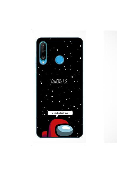 OEM Husa compatibila cu Huawei P30 Lite Silicon Gel Tpu Model Among Us