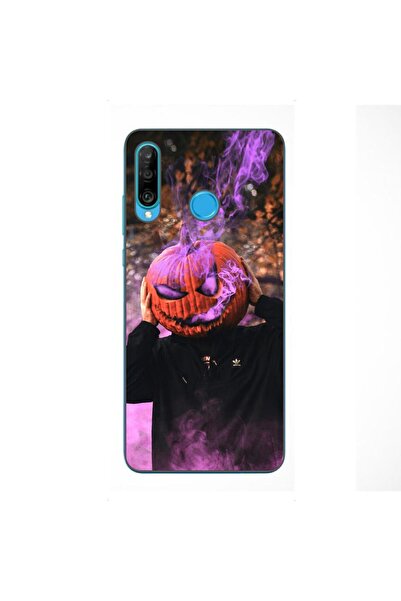 OEM Θήκη συμβατή με Huawei P30 Lite από σιλικόνη gel TPU με σχέδιο κεφαλής κο...