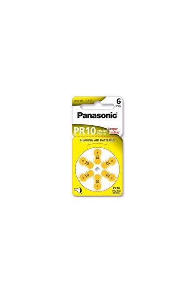 PANASONIC Set 6 Baterii pentru aparate auditive 10