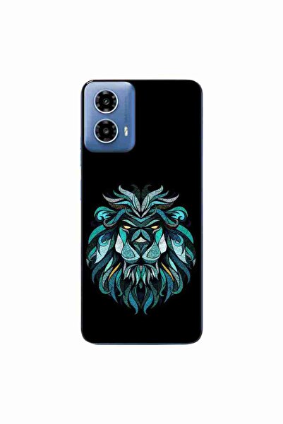 OEM Husa compatibila cu Motorola Moto G34 Silicon Gel Tpu Model Abstract Lion