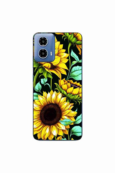 OEM Husa compatibila cu Motorola Moto G34 Silicon Gel Tpu Model Floarea Soare...