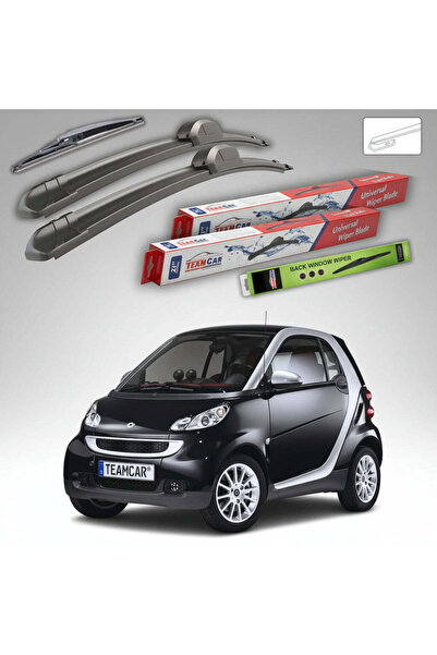 TEAMCAR Ștergătoare Smart Fortwo Coupe 451 2007-2015 |   Set plat față și spa...