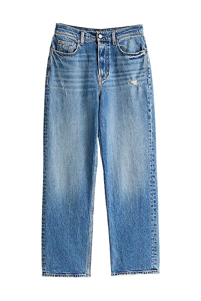 Tommy Hilfiger Γυναικείο Layla Slim Straight Τζιν Μπλε Tommy Jeans DW0DW19772...