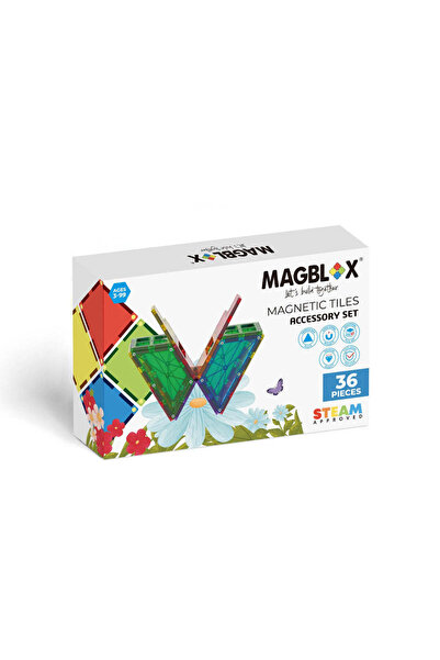 Magblox ®   36dílná sada příslušenství – magnetické tabule speciálního tvaru ...