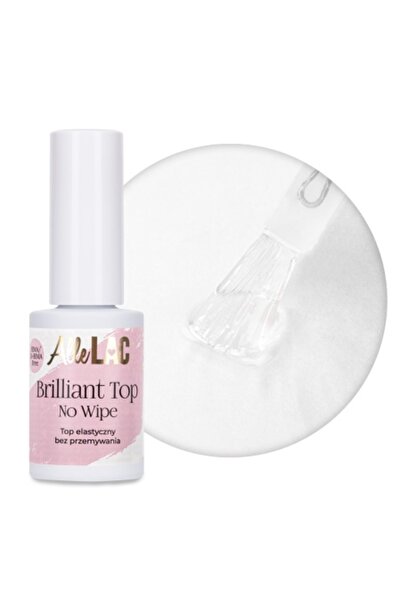 ALLELAC Top Coat No Wipe Brilliant Top HEMA/Di-HEMA Free/TPO Free