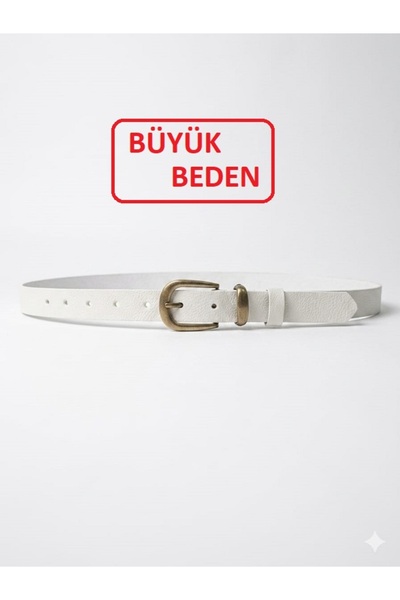Gradelli Kadın Kemer Büyük Beden Casual Toka Köprü Detaylı