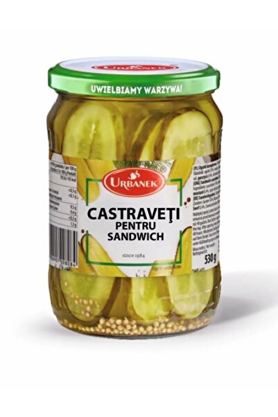 URBANEK Castraveti felii pentru sandvis 530g