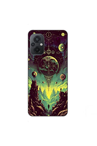 OEM Husa compatibila cu Xiaomi Poco M5 Silicon Gel Tpu Model Mystical Planet