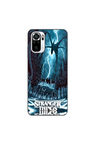 OEM Θήκη συμβατή με Xiaomi Poco M5s Σιλικόνης Gel TPU με σχέδιο Stranger Thin...
