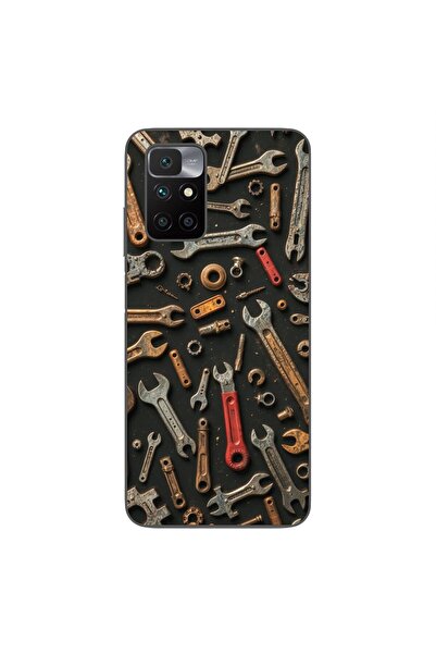 OEM Husa compatibila cu Xiaomi Redmi 10 Silicon Gel Tpu Model Mechanic Tools ...