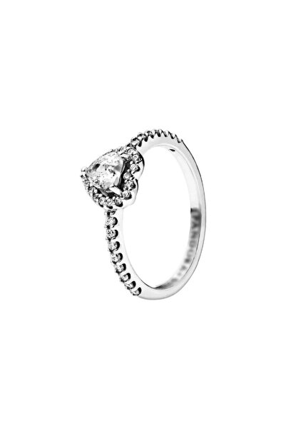 de Stone Crystal Heart Ring