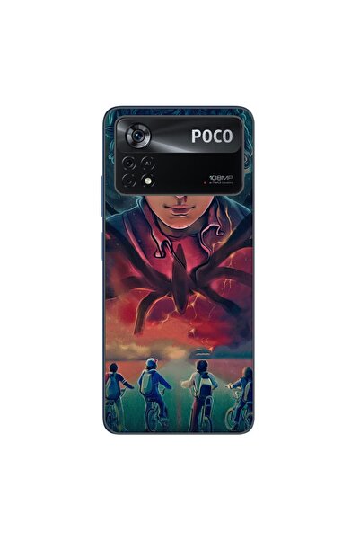 OEM Husa compatibila cu Xiaomi Poco X4 Pro Silicon Gel Tpu Model Stranger Thi...