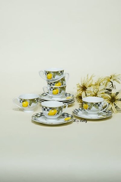 Gifts and More Hacı Ali Li̇nda 6-Piece Coffee Set